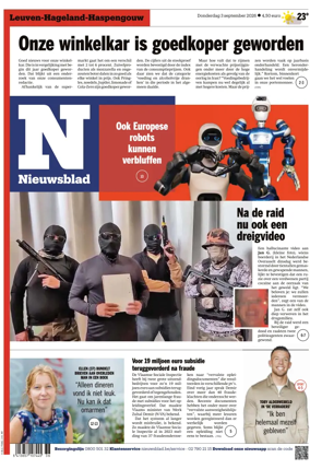 Cover of Het Nieuwsblad