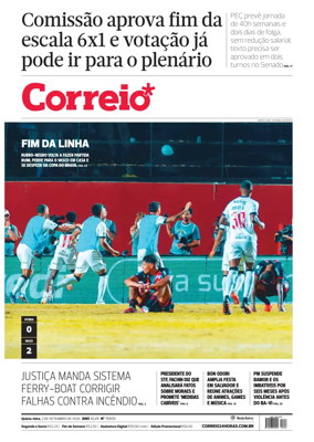 Cover of Correio da Bahia