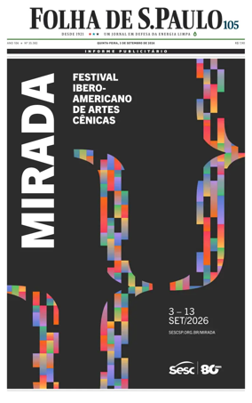 Cover of Folha de S.Paulo
