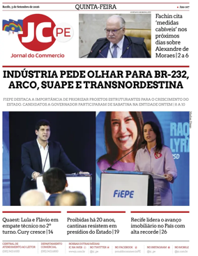 Cover of Jornal do Commercio