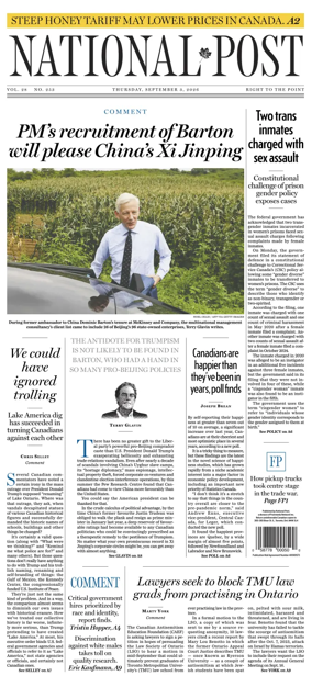 Cover of National Post - (Latest Edition)