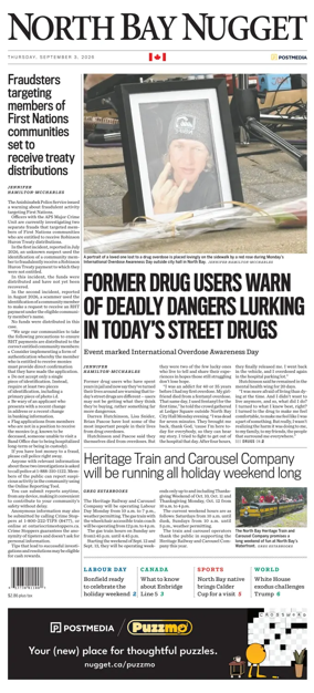 Cover of North Bay Nugget