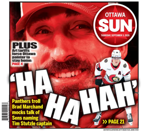 Cover of Ottawa Sun