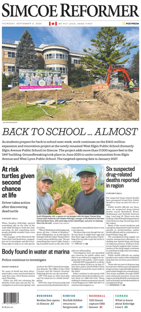 Cover of Simcoe Reformer
