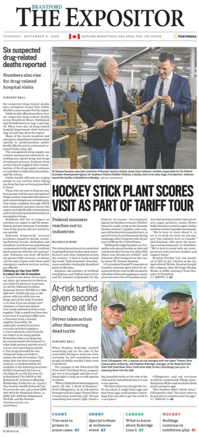 Cover of The Expositor (Brantford)