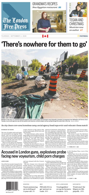 Cover of The London Free Press