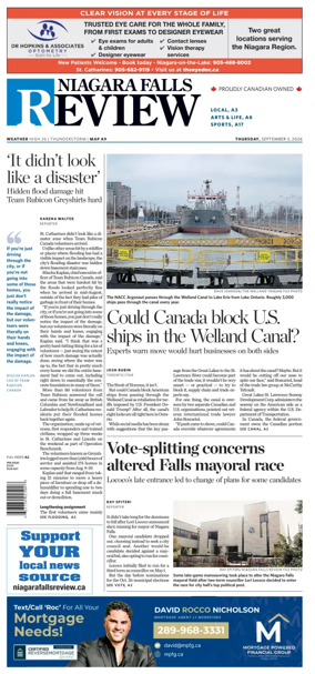 Cover of The Niagara Falls Review