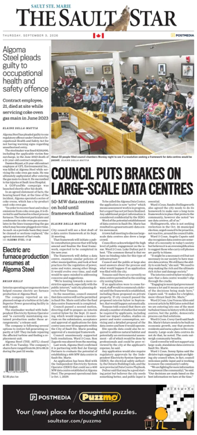 Cover of The Sault Star