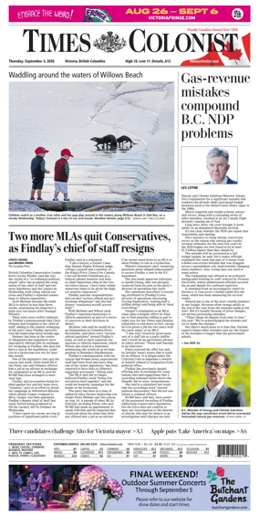 Cover of Times Colonist