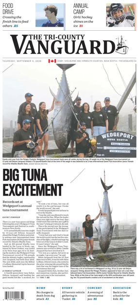 Cover of Tri-County Vanguard