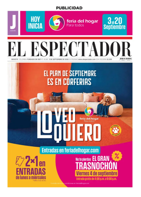Cover of El Espectador