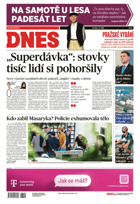 Cover of Dnes Prague Edition