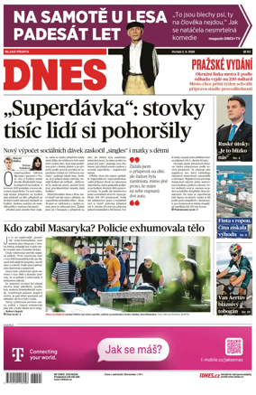 Cover of MF DNES