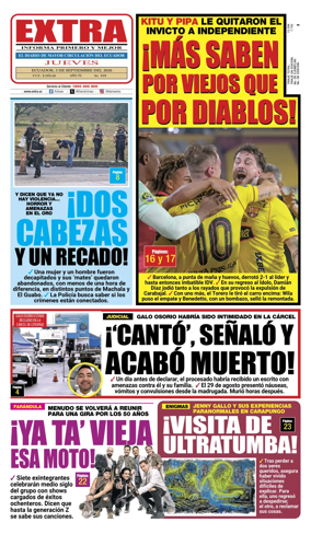 Cover of Diario Extra