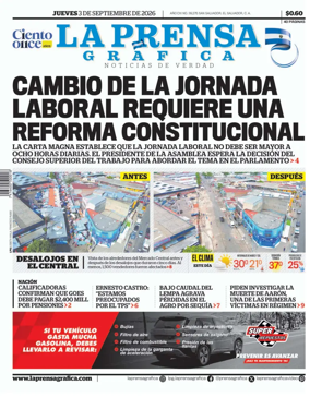 Cover of La Prensa Grafica