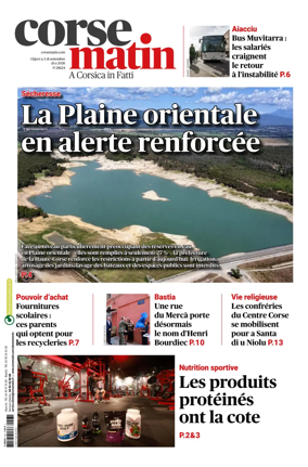 Cover of Corse Matin