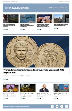 Cover of Euronews Business (Turkish) Compiled Editions