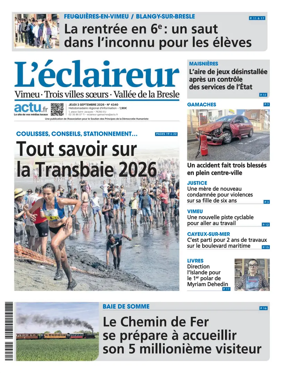 Cover of L'Eclaireur (Vimeu Trois villes soeurs Vallee de la Bresle)