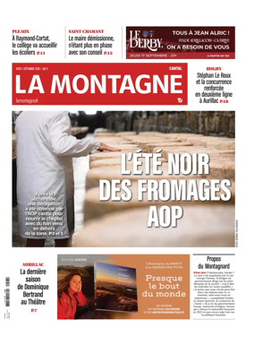 Cover of La Montagne (Cantal)
