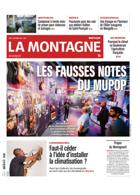 Cover of La Montagne (Montlucon)