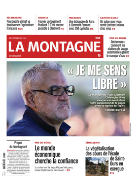 Cover of La Montagne (Riom)