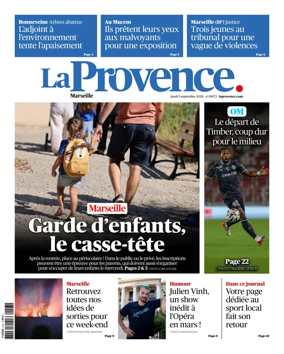 Cover of La Provence Marseille