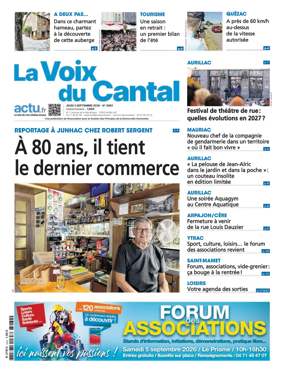 Cover of La Voix du Cantal