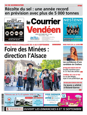 Cover of Le Courrier Vendeen