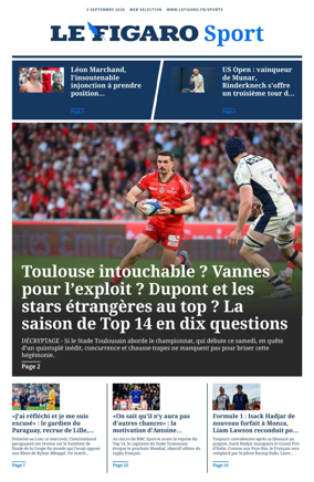 Cover of Le Figaro Sport