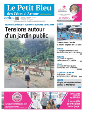 Cover of Le Petit Bleu