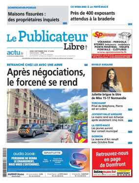 Cover of Le Publicateur Libre