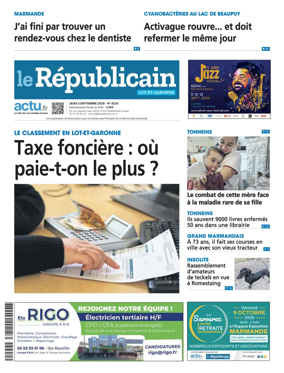 Cover of Le Republicain (Lot-et-Garonne)