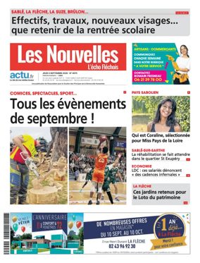 Cover of Les Nouvelles - L'Echo Flechois (FL)