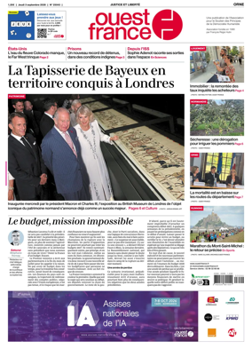 Cover of Ouest France (Orne)