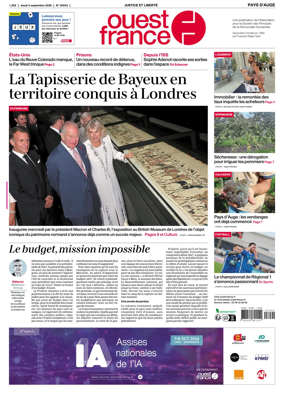 Cover of Ouest France (Pays d'Auge)