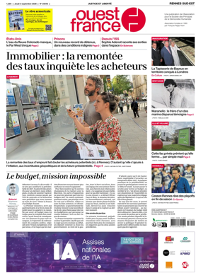 Cover of Ouest-France (Rennes Sud-Est)