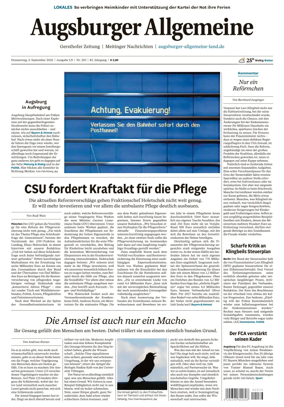 Cover of Augsburger Allgemeine (Land Nord)