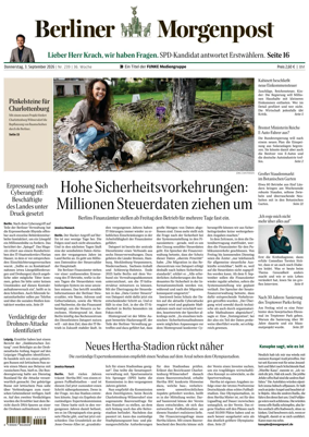Cover of Berliner Morgenpost