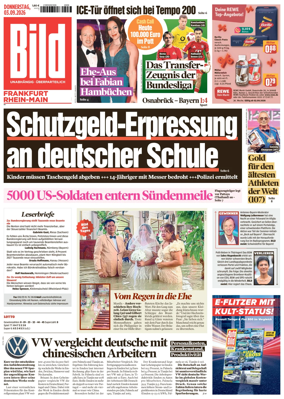 Cover of BILD Frankfurt