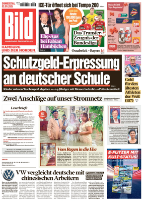 Cover of BILD Hamburg