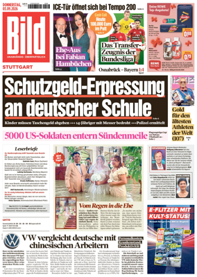 Cover of BILD Stuttgart
