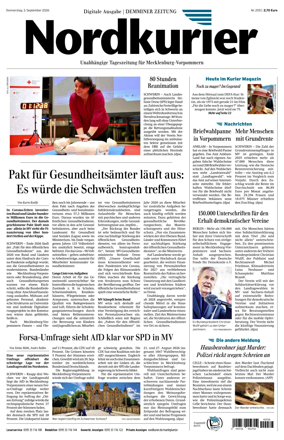 Cover of Demminer Zeitung