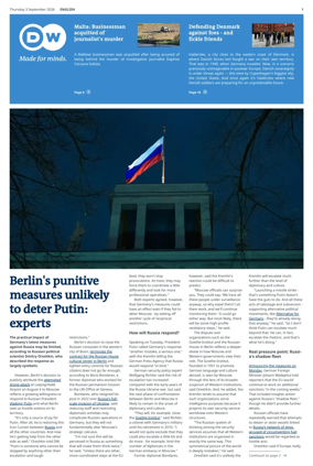 Cover of Deutsche Welle (English edition)