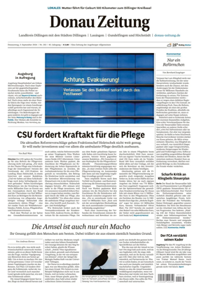 Cover of Donau Zeitung