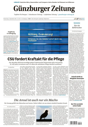 Cover of Guenzburger Zeitung