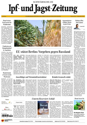Cover of Ipf- und Jagst-Zeitung