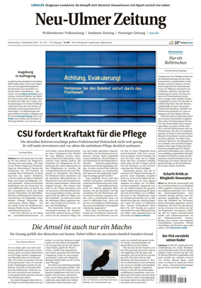 Cover of Neu-Ulmer Zeitung