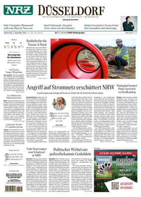 Cover of Neue Rhein Zeitung (Dusseldorf)