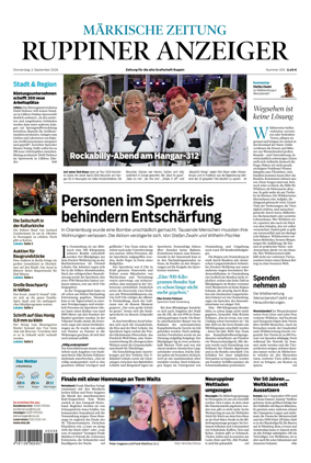 Cover of Ruppiner Anzeiger