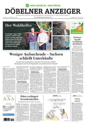 Cover of Sachsische Zeitung (Dobeln)